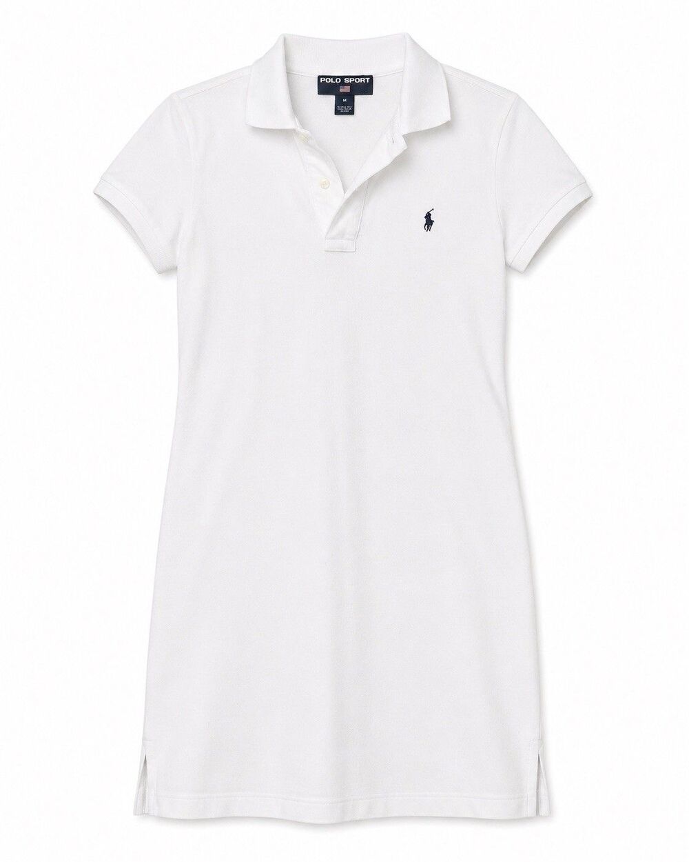 Vintage Polo Sport Ralph Lauren White Polo Dress Medium - Picture 2 of 9